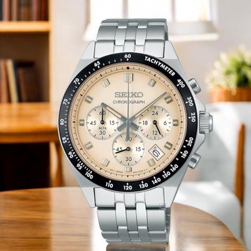 SEIKO 精工錶 都會紳士三眼計時手錶 男錶-8T63-02R0S/SBTR045J