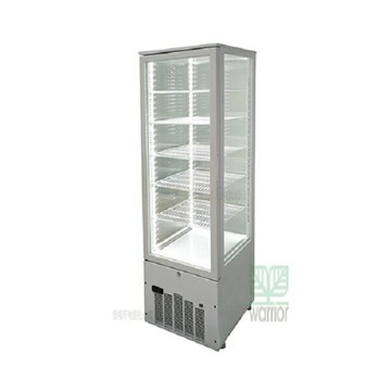 JCM 268公升 冷藏展示櫃 SC-268F 直立四面玻璃 適用 KTV、酒吧、超市