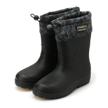GOODYEAR 雨蛛 輕量長筒雨鞋 黑 GAMP63370鞋