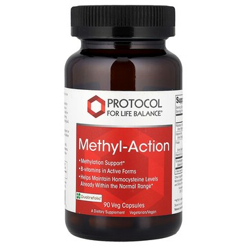 Protocol for Life Balance, Methyl-Action，90 素食膠囊