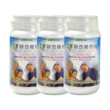 SENTOSA 綜合維他命膜衣錠 300粒/瓶 (3瓶)