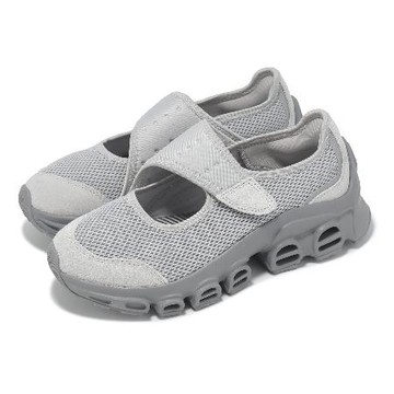 adidas 休閒鞋 AdiFOM Megajane W 女鞋 瑪莉珍 灰 涼鞋 愛迪達 JH7556