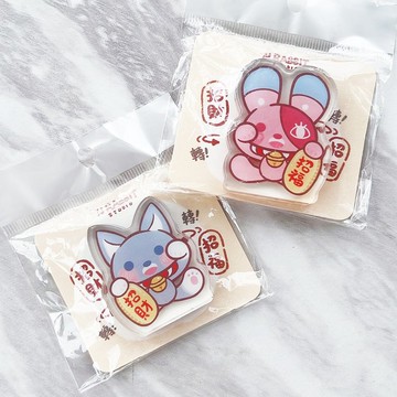 【N兔studio】招財招福 厚款壓克力立牌