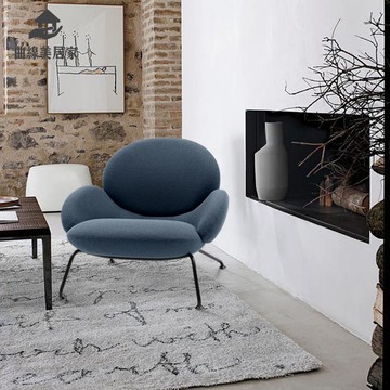 現代簡約單人 沙發椅 小戶型 休閑創意小沙發服裝店售樓處洽談 沙發椅qxm8091