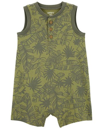 Baby Tropical Jersey Romper