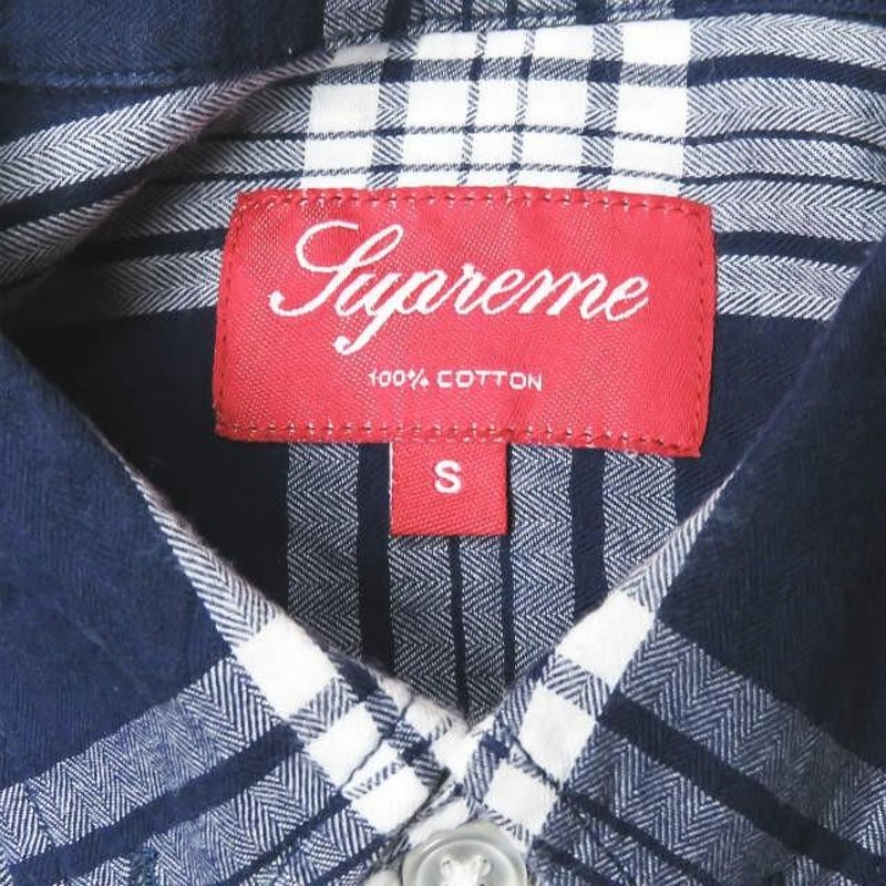 シュプリーム Supreme Plaid S/S Shirt ショートスリーブチェックBD