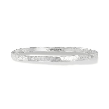 Men's 4mm Hammered Nomad Bangle