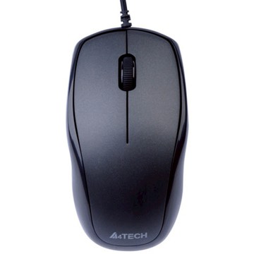 A4TECH 雙飛燕 絕塵精準針光鼠 D-320 1000dpi 線長150釐米  黑色