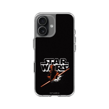iPhone 17 Clear Case（相機按鈕） 透明 - 迪士尼-星際大戰 Star Wars - 達斯魔-星際大戰Logo