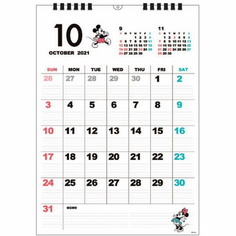 ディズニー ミッキー フレンズ 22年カレンダー 21年10月始まり A3 壁掛け 紙リング エコタイプ 通販 Lineポイント最大get Lineショッピング