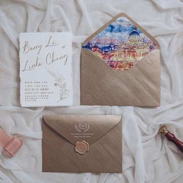 復古手抄喜帖 D