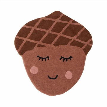 OYOY 造型手工羊毛地毯 / 橡果妹妹