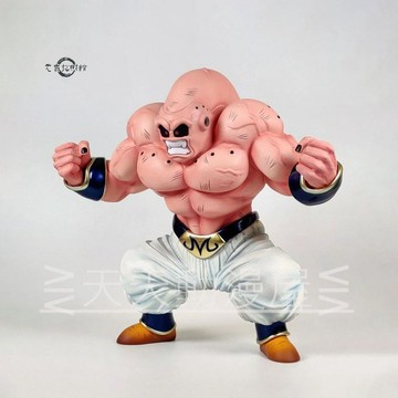 【元氣招財】 七龍珠 魔動廠 強化肌肉布歐 南界王神 魔人布歐 普烏 模型 公仔 擺件 盒裝 禮物