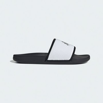Adidas 愛迪達 Adilette Comfort [JS1145] 男女 拖鞋 運動拖鞋 黑白 夏日 沙灘 泳池