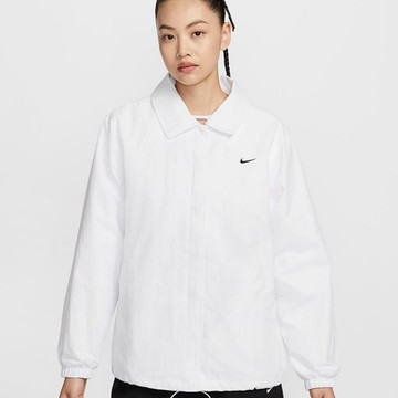 NIKE AS W NSW ESSTL WVN UV HBR CCH 女休閒外套-白-FV7561100