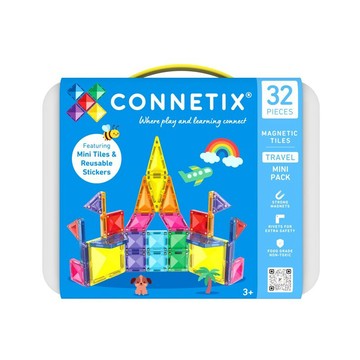 澳洲 Connetix 彩虹旅行迷你組 32pc