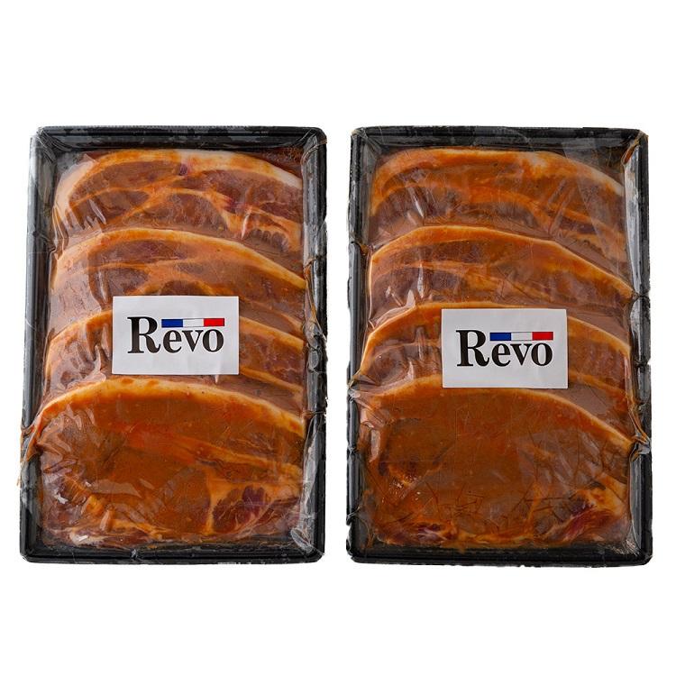 大阪 「洋食Revo」三元豚ロース味噌漬け（80g×4枚）×2（計8枚） お取り寄せグルメ 送料無料  内祝い 結婚祝い 出産祝い 快気祝い 贈り物  ギフト プレゼント