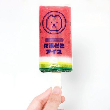 紗布手帕西瓜像冰淇淋