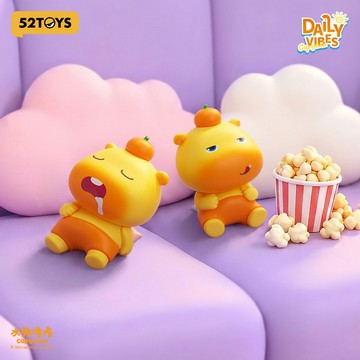 【52TOYS 官方直營】小水豚嚕嚕的日常萌粒盲盒 公仔