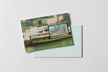 菲林明信片 中環天星碼頭