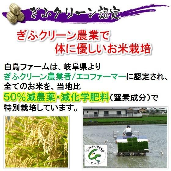 岐阜県産　食べ比べセットＣ　（ハツシモ・コシヒカリ・ミルキークイーン）北海道 沖縄 離島は除く