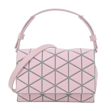 ISSEY MIYAKE 三宅一生 BAOABO FOSSETTE 霧面皮革兩用包-粉