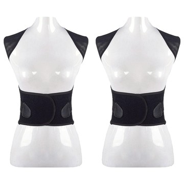 昇瑋 防駝背背心 黑色  2件  XXXL