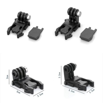 🌈「相機配件」gopro運動相機快拆L型底座 防脫塞固定座 快拔鎖扣 加高活動基座
