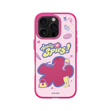iPhone 16 Pro Clear 粉漾桃 - Totally Spies - Totally Friends!