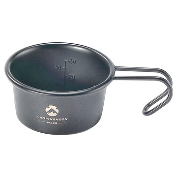 Campingmoon 柯曼 不鏽鋼雪拉小酒杯 60ml  黑色  1個