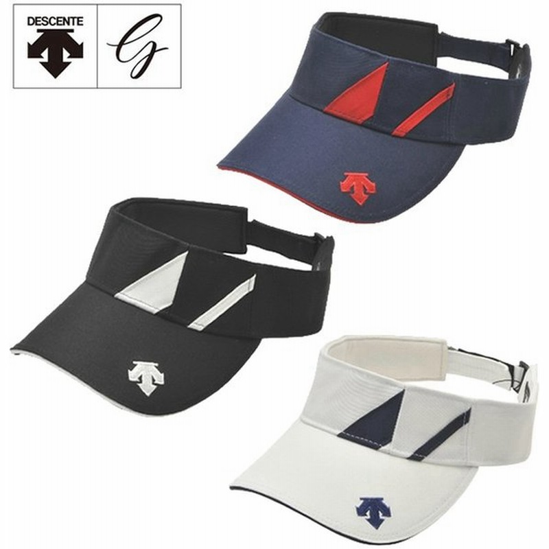 デサントゴルフ Descente Golf ゴルフ サンバイザー メンズ 配色切り替えサンバイザー Dgbpjc54 通販 Lineポイント最大0 5 Get Lineショッピング