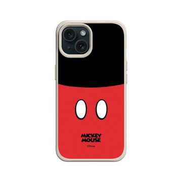 iPhone 15 SolidX 貝殼灰 - 迪士尼-米奇 Mickey - 米奇衣服