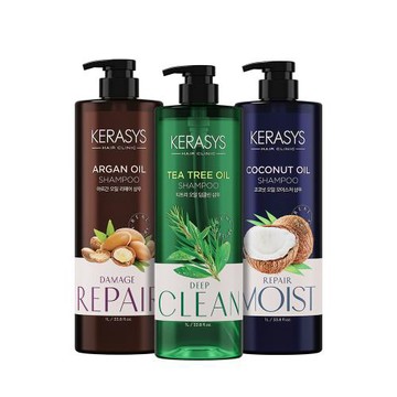 【KERASYS可瑞絲】NATURAL植物油系列1000ml超大容量(不添加有疑慮成分-任選3入組)