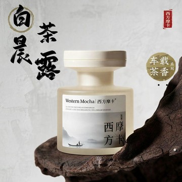 🛒臺灣24h🌳茶香車載香薰新款持久留香高檔車內除異味女男士高級香水擺件