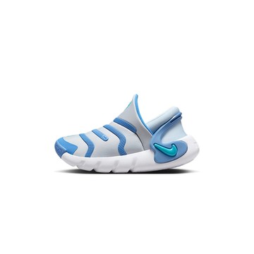 Nike Dynamo 2 Easyon 中童 藍白 運動 休閒 套腳式 免鞋帶 毛毛蟲 休閒鞋 FD0553-004