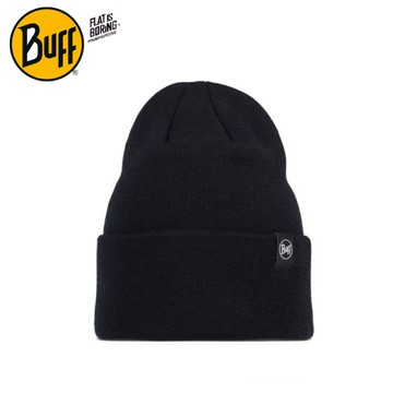 【BUFF 西班牙 LILON 針織保暖帽《濃黑》】134475/保暖帽/針織帽/毛線帽/毛帽/登山