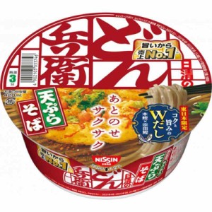 日清食品 どん兵衛 天ぷらそば [東] 100g×12個