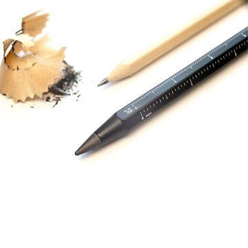 TROIKA｜多功能HB鉛筆(20公里書寫長度)(紅色)