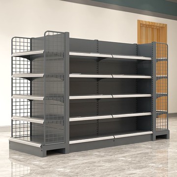 免運/可開票 快速出貨 超市貨架商店便利店展示架藥店文具店小賣部零食多層單面雙面架子