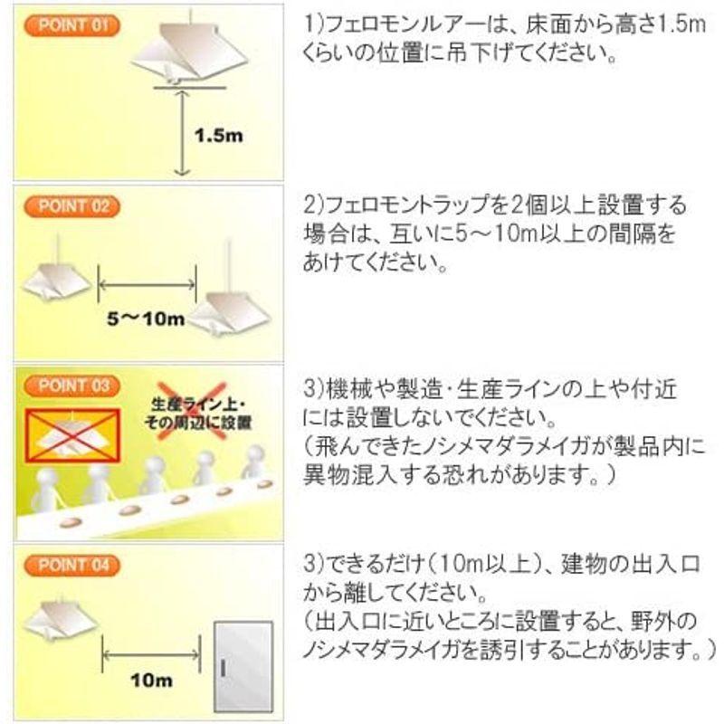 フェロモンルアー メイガ類の誘引・捕獲トラップ