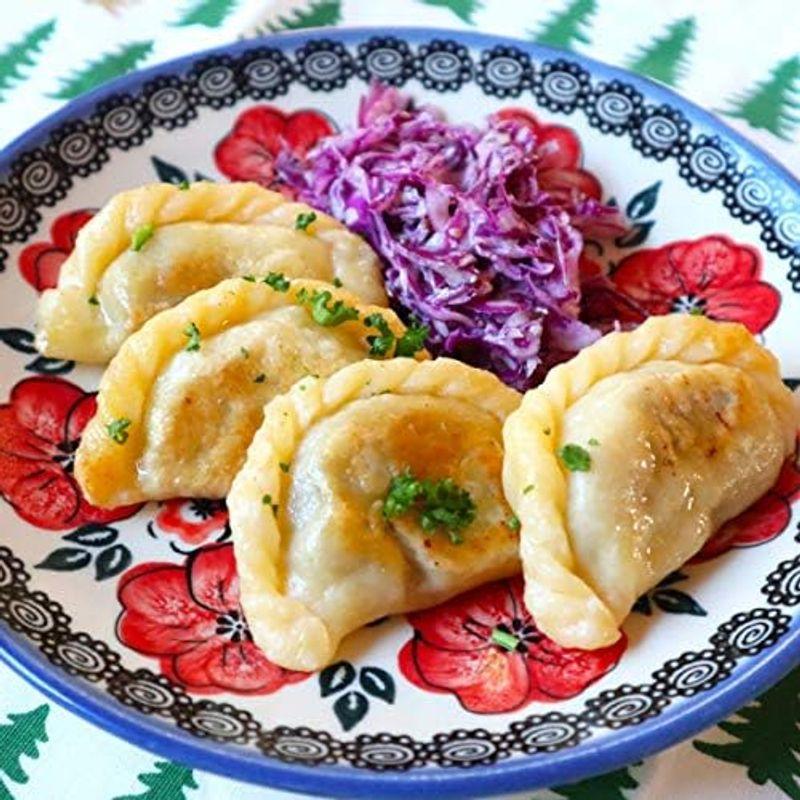 ポーランドの伝統料理ピエロギ お肉16個入り Authentic Meat Pierogi420g