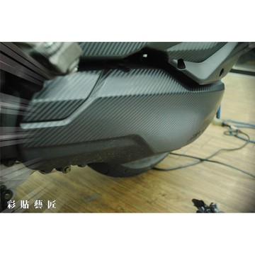 彩貼藝匠 雷霆Racing S 150 齒輪蓋貼 卡夢 仿真鍛造碳纖維 車膜 貼紙 防刮 遮傷 機車貼紙
