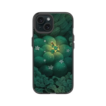 iPhone 15 Clear 酷墨灰 - 怪奇事物所 Incrediville - 地上的樹比星星多