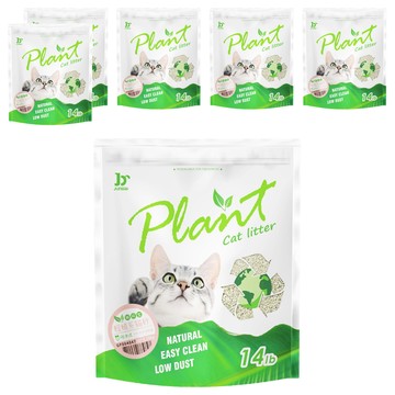 doter 寵愛物語 輕植系貓砂 破碎型  原味  6.35kg  6包
