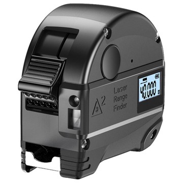 捲尺 富格紅外線激光測距儀高精度捲尺測量儀戶外手持距離電子尺量房儀【MJ7625】