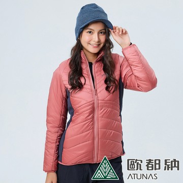 【網路專屬款】女款THERMOLITE科技纖維外套(A8GA2314W霧紅/抗風/防潑水/輕量/戶外休閒/通勤)