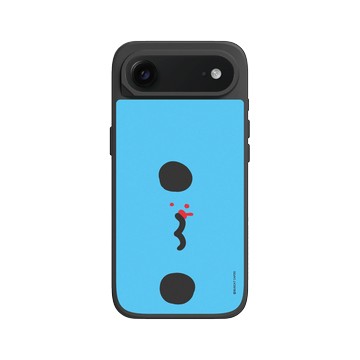 iPhone Air SolidX 黑 - 貓貓蟲咖波 Bugcat Capoo - 經典大臉咖波