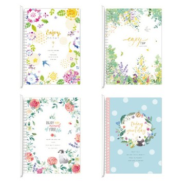 蝦皮隔日到貨 花漾 26孔簡易筆記本 B5(隨機出貨) 墊腳石購物網