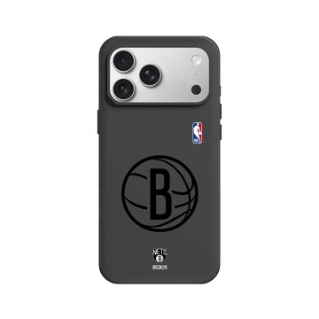 iPhone 17 Pro Max SolidX 黑 - NBA - B&W-布魯克林籃網 Brooklyn Nets B&W - Light