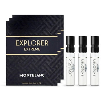 MONTBLANC 萬寶龍 探尋巔峰香精針管(2ml)X3-香水隨身針管試香-公司貨